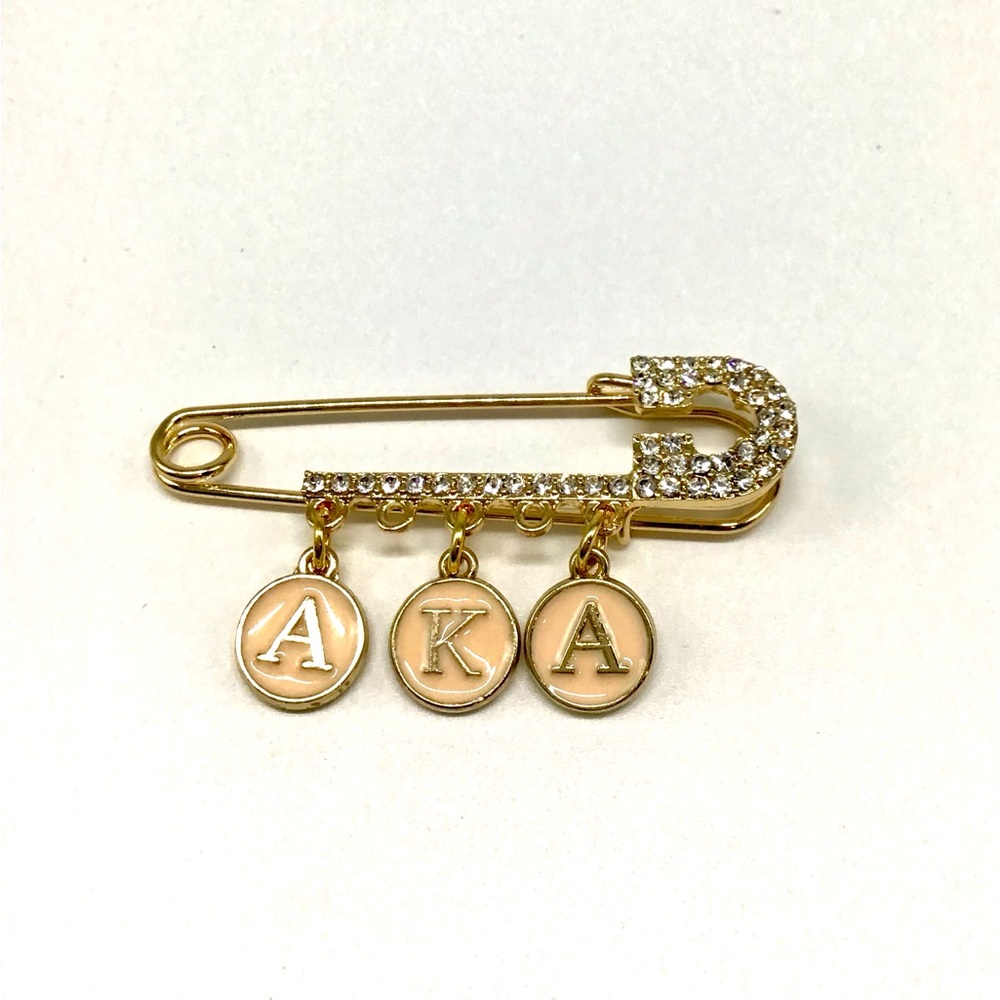 AKA Gold Pin/Brooch - Picture 4 of 4